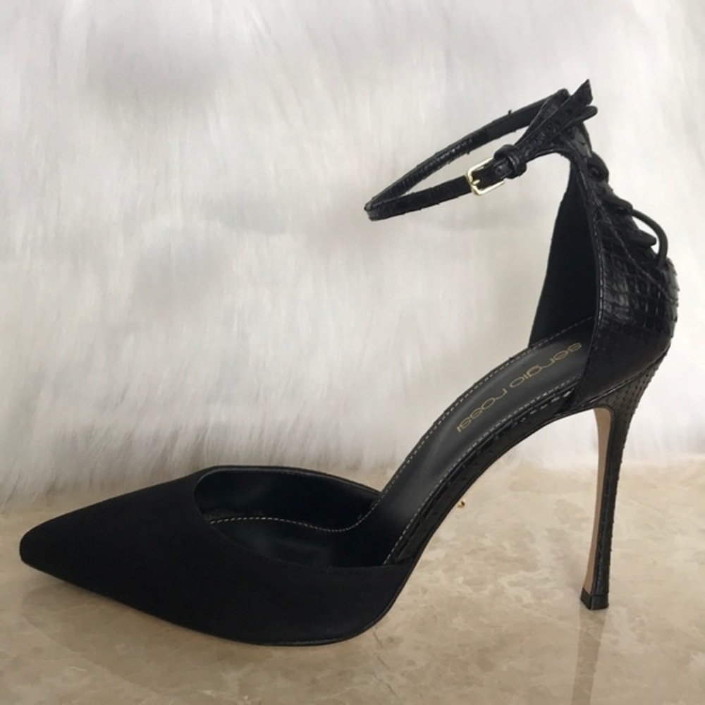 Sergio rossi Leather shoes made in Italy